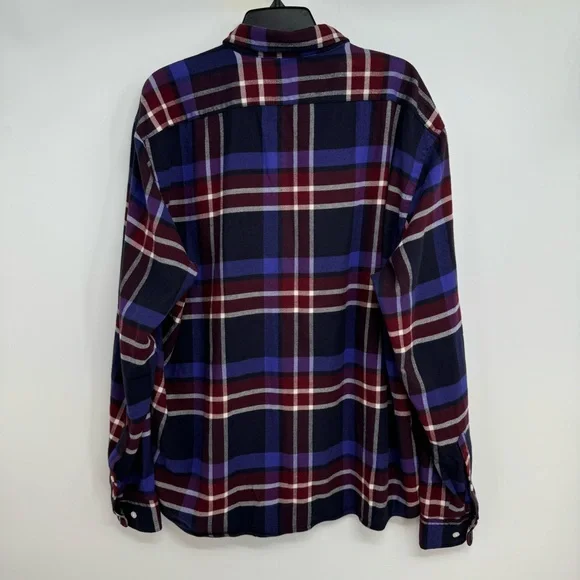 NWT Boss Liam Kent Men's XXL Regular Fit Plaid Shirt New